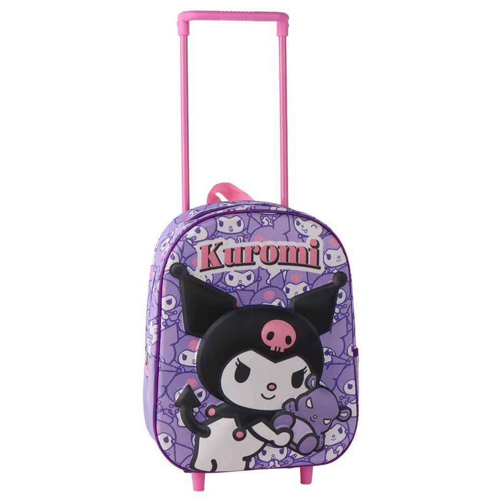 Trolley 3D Kuromi Hello Kitty 30cm slika 1