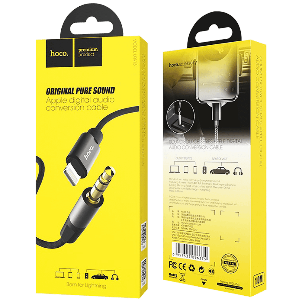 hoco. Audio kabl Lightning na 3.5 mm - UPA13 Sound source slika 2