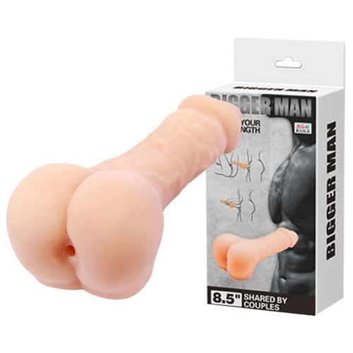 Realistična Navlaka za Penis Bigger Man slika 1