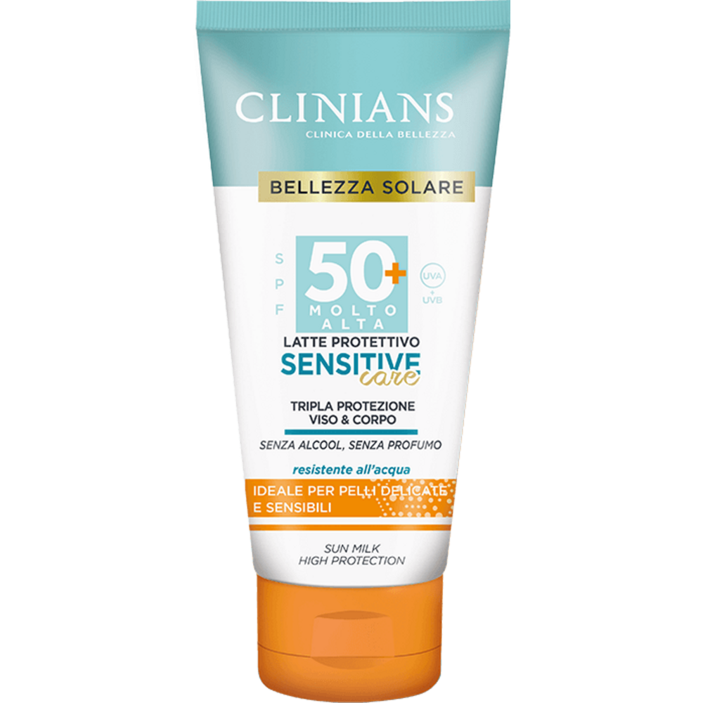Clinians Sensitive Care Mlijeko za sunčanje SPF 50+ 150 ml slika 1