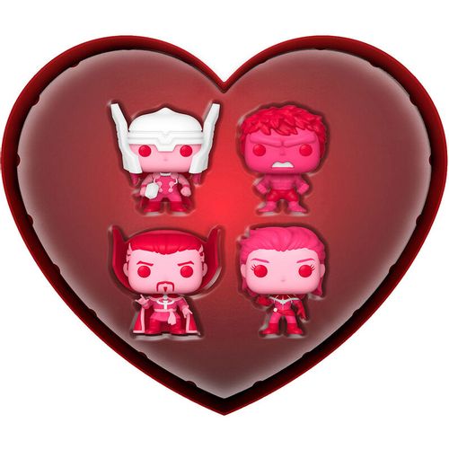 Metal box 4 Pocket POP Marvel Classic Valentines slika 3