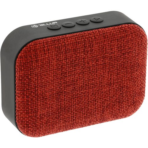 Tellur Bluetooth Speaker Callisto 3W, crvena slika 4