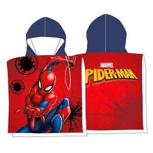 Marvel Spiderman cotton poncho towel