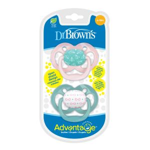 Dr Brown's Silikonska duda varalica Advantage 2kom Pa22001 - Veličina 2