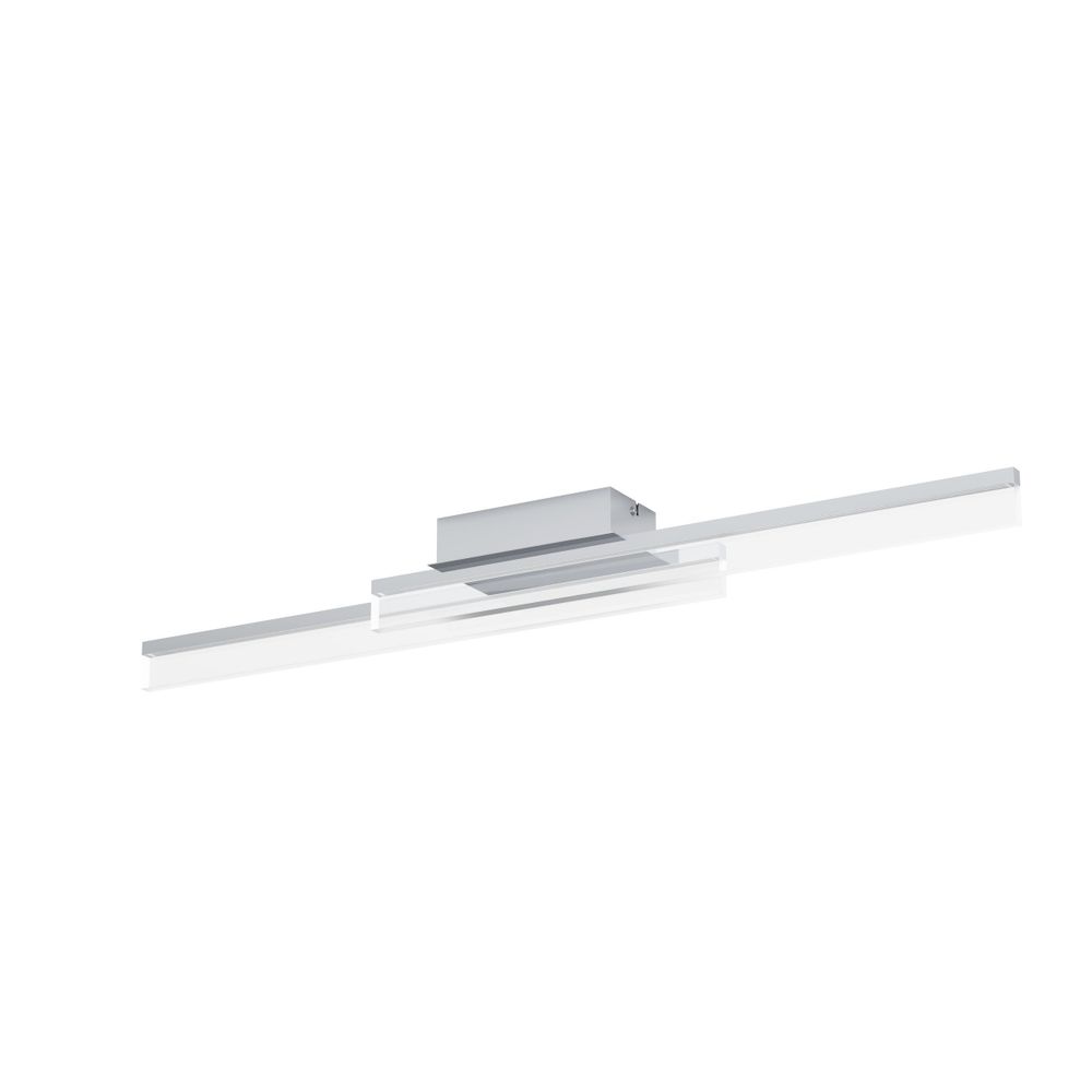 Eglo Palmital Stropna/Zidna LED Lampa, 2x10W, 2x1300lm, IP44, Krom/Prozirna slika 1
