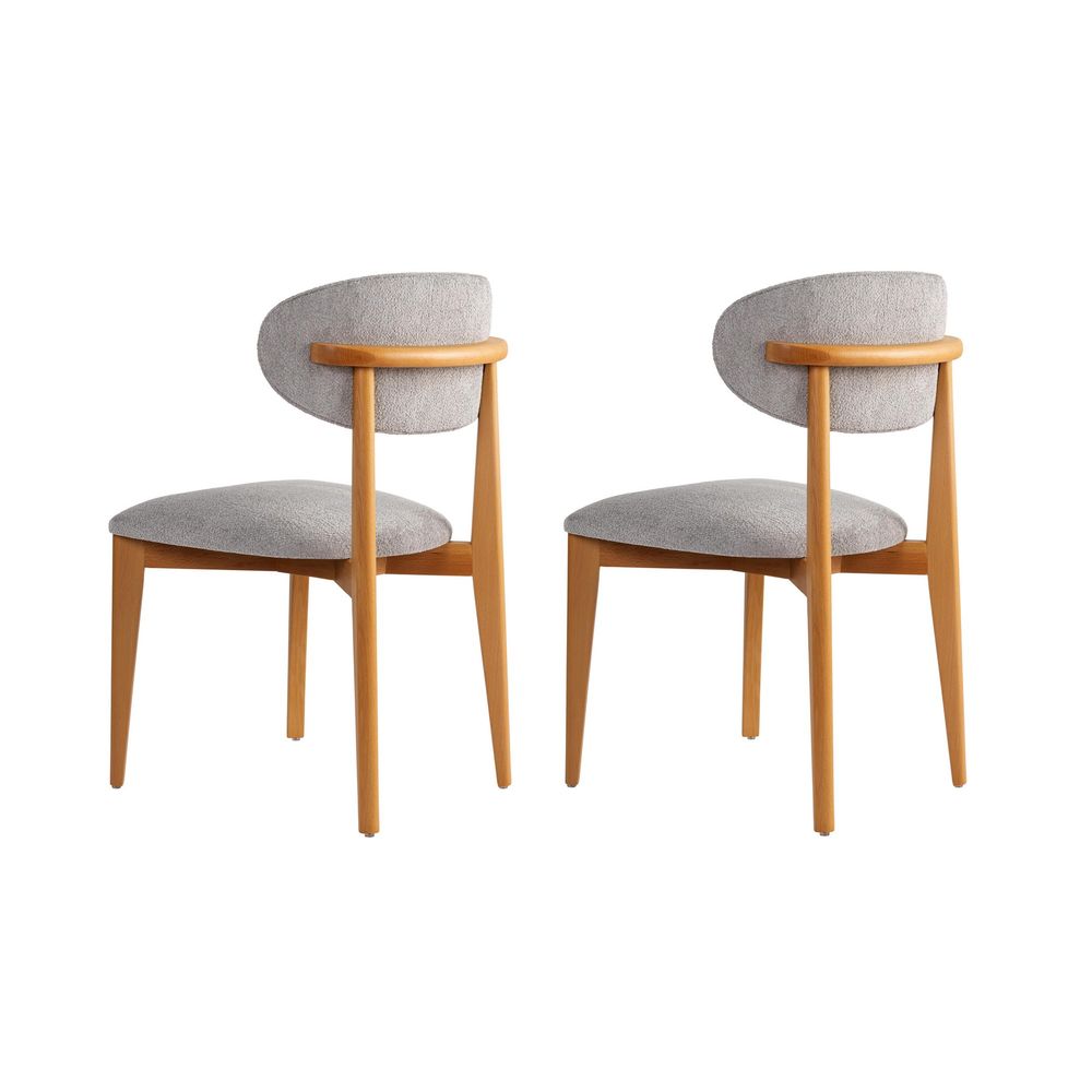 Lionte - Sivi, Tamni Hrast - Set Stolica (2 Komada) slika 4