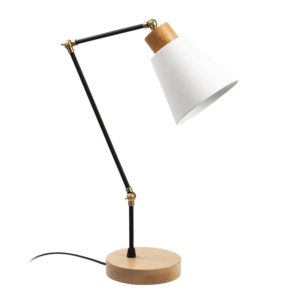 Stolna Lampa Manavgat N-598-US Bijela slika 4