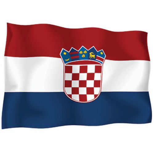 Zastava Republike Hrvatske 300x150 cm, bez resica, svila slika 1