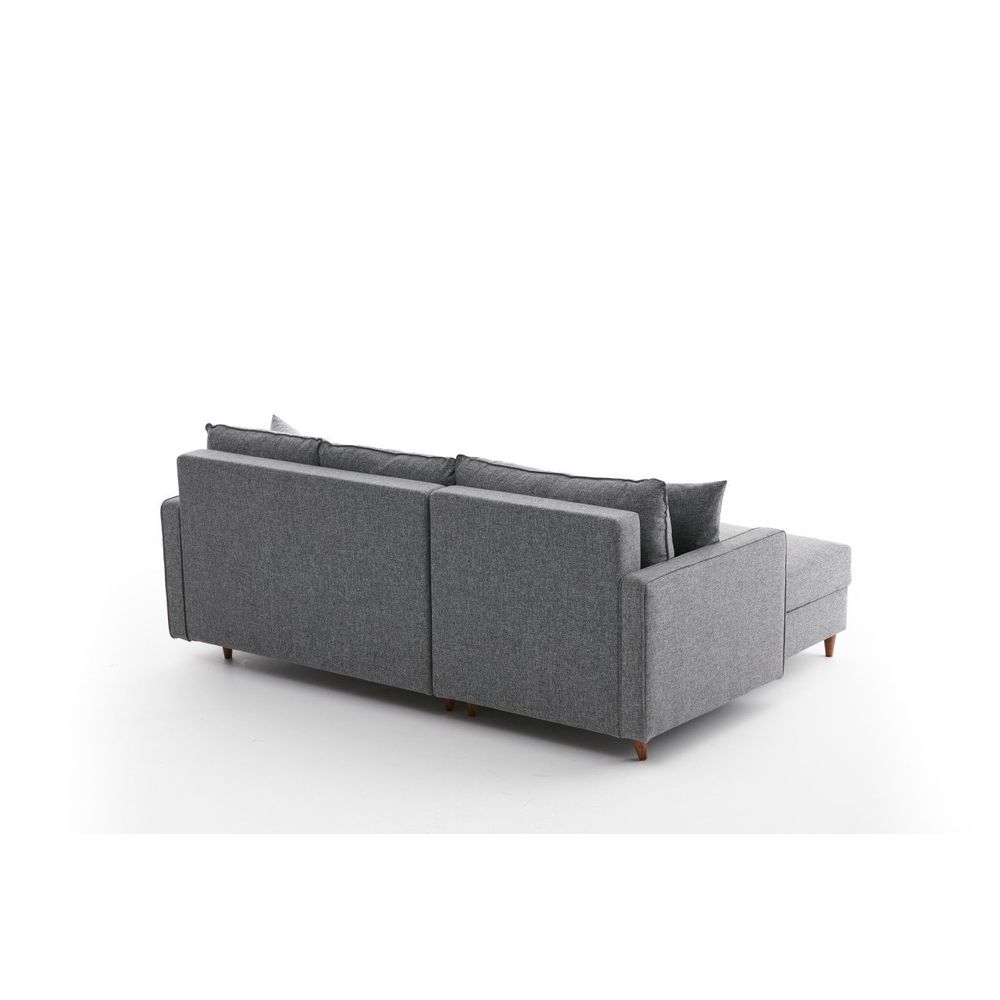 Eva Left - Grey Ugao Sofa u Boji Sive slika 10