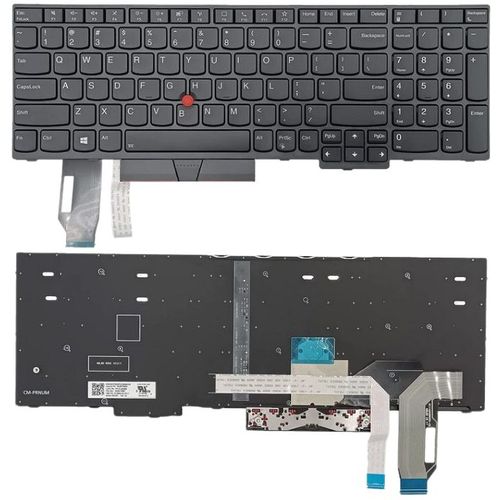 Tastatura za laptop Lenovo ThinkPad E580 E585 L580 P72 T590 E590 E595 slika 4