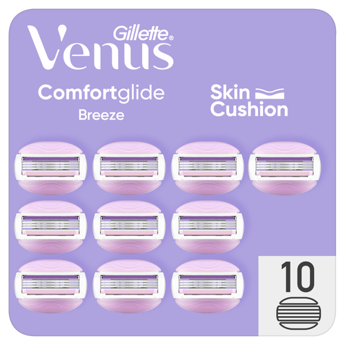 Gillette Venus Comfortglide Breeze zamjenske britvice za brijač za žene 10kom slika 1