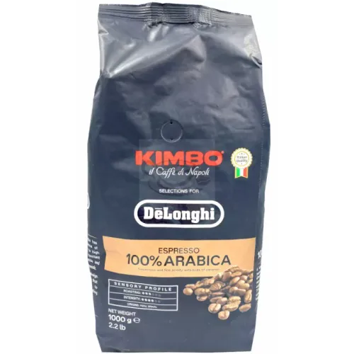 100% ARABICA DE'LONGHI-KIMBO kafa u zrnu 1kg slika 1