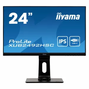 23.8" IIYAMA XUB2492HSC-B1 USB-C Monitor