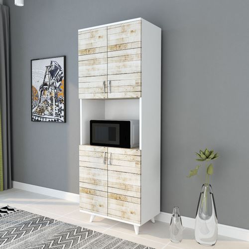 Višenamenski Orman L1196 Oak White slika 2