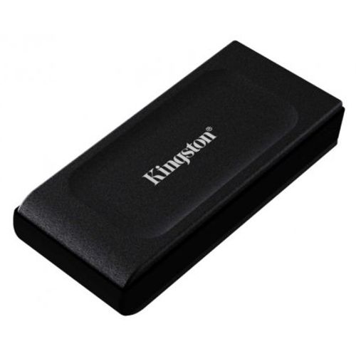 Kingston SXS1000/1000G Portable SSD 1TB, XS1000, USB 3.2 Gen.2x2 (20Gbps), Read up to 1,050MB/s, Write up to 1,000 MB/s, Black slika 1