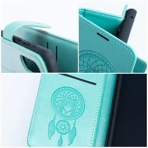 MEZZO Book case preklopna torbica za XIAOMI Redmi 14C - dream catcher zelena slika 3