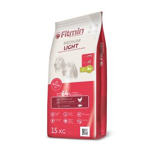 Fitmin Dog Nutrition Programme Medium Light, hrana za pse 15kg