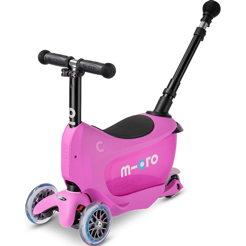 Micro Romobil Mini2go Deluxe Plus, Pink slika 1