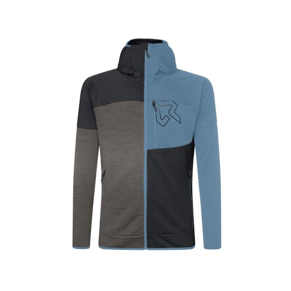Rock Experience Muški duks flis Kobra Hoodie FZ slika 1