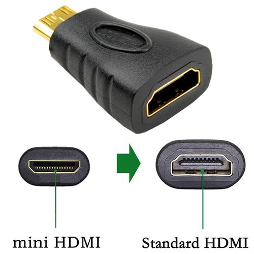 Xwave Adapter HDMI na mini HDMI,ulaz ženski,izlaz muški,crni slika 2