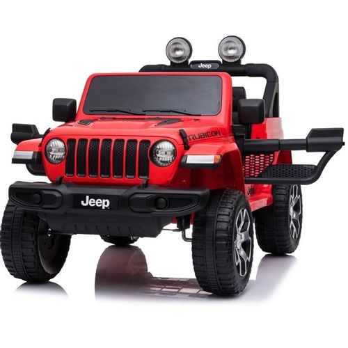 Licencirani Jeep Wrangler Rubicon crveni - auto na akumulator slika 7
