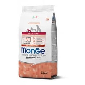 Monge Natural Superpremium  Dog Mini Puppy And Junior Monoprotein losos sa pirinčem 7.5 kg