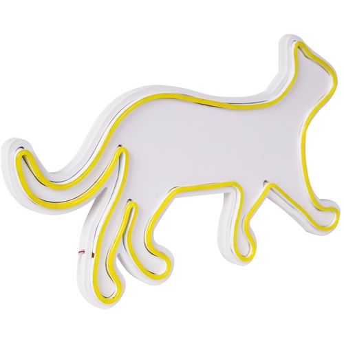 Wallity Ukrasna plastična LED rasvjeta, Kitty the Cat - Yellow slika 4