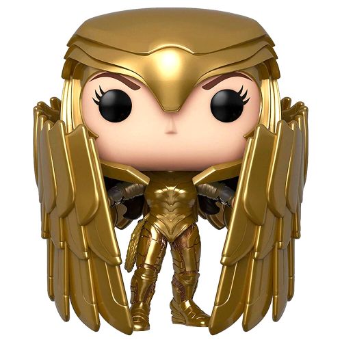 POP figura DC Comics Wonder Woman 84 - Wonder Woman Zlatni Štit Metalik Ekskluzivno slika 2