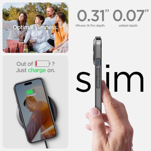 SPIGEN OPTIK CRYSTAL ZA IPHONE 14 PRO MAX CHROME GREY slika 3