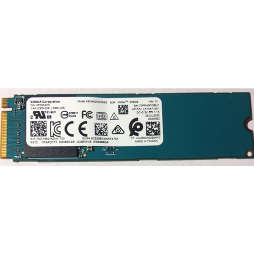 SSD KIOXIA Corporation 256GB NVMe KBG40ZNV256G Bulk slika 1