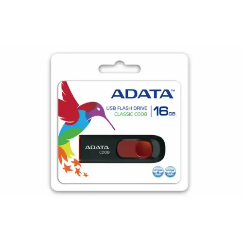 USB Flash 16 GB AData 2.0 AC008-16G-RKD slika 2