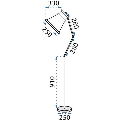 TOOLIGHT Podna svjetiljka Asti B APP542-1F slika 15