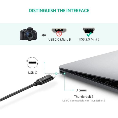 Ugreen USB-C 2.0 na Mini USB 5Pin muški kabel - polybag slika 2