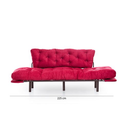 Atelier Del Sofa Trosjed na razvlačenje, Kesten, Nitta Triple - Maroon slika 15