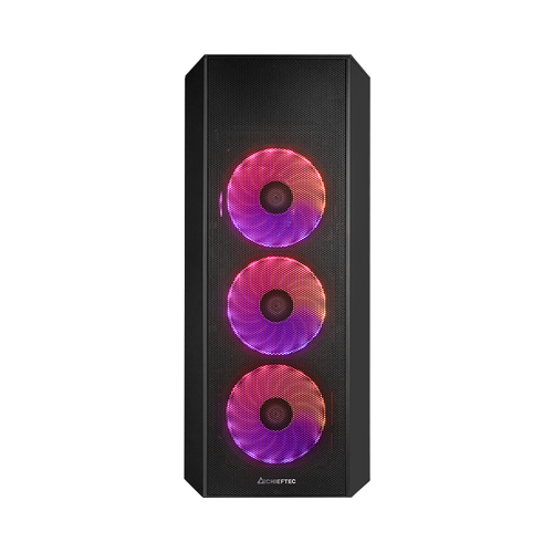 Chieftec kućište SCORPION 4 USB3.2 ATX A-RGB, crno slika 3