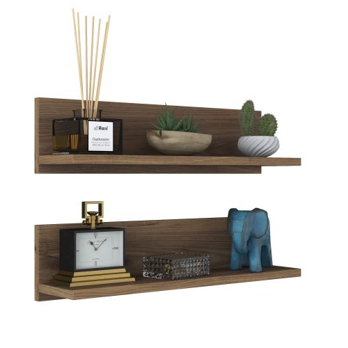 E18 - 1039 Walnut Wall Shelf slika 4