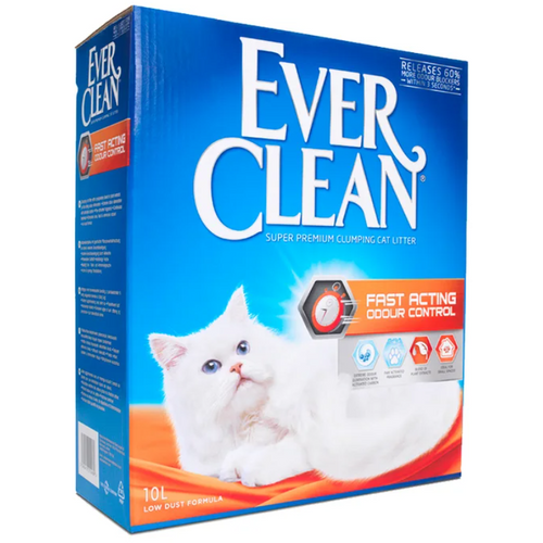 Ever Clean Pijesak za mačke Fast Acting, grudajući, mirisni, 10 L slika 1