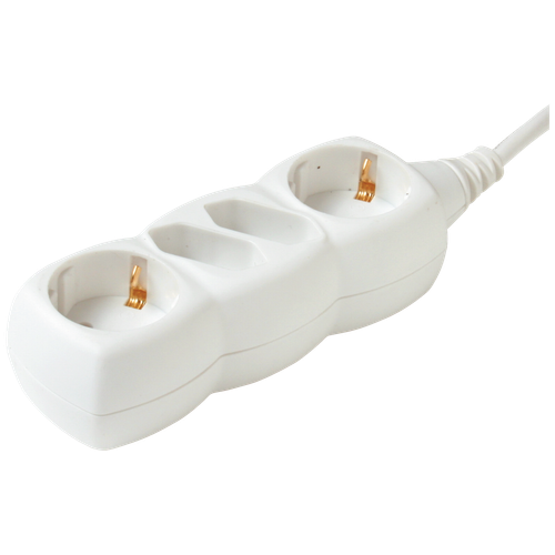 home Produžni kabel, 4 utičnice, 3 x 1.0 mm², 1.5met - NV 14/WH slika 1