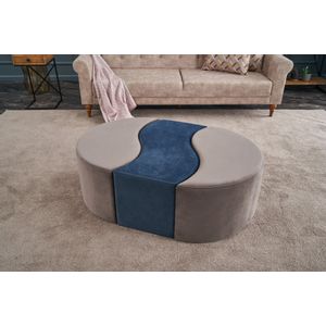 Alya Puf - Mink, Blue Mink
Blue Pouffe