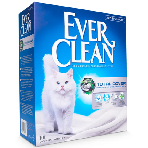 Ever Clean Pijesak za mačke Total Cover, grudajući, bez mirisa, 10 L slika 1