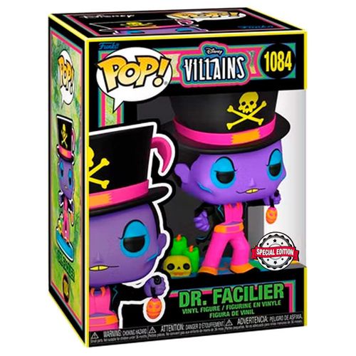 POP figura Disney Zlikovci Dr. Facilier Black Light Ekskluzivna slika 1