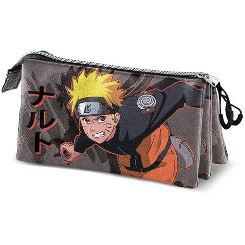 Naruto Shippuden Shuriken triple pencil case slika 1