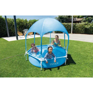 Intex bazen za djecu sa met. konstrukcijom i tendom 183x38 cm 28209NP