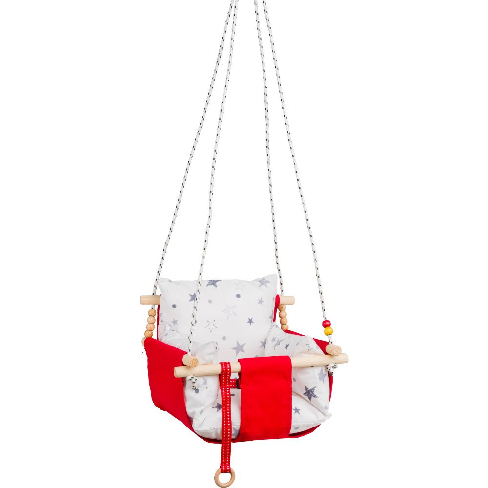 Baby Swing Chair Selale - Crvena slika 1