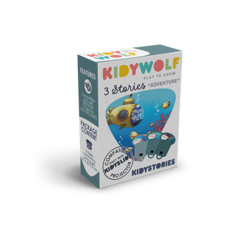 Kidywolf Set slajdova Kidystories za dječiji projektor - Adventure, 3kom 
