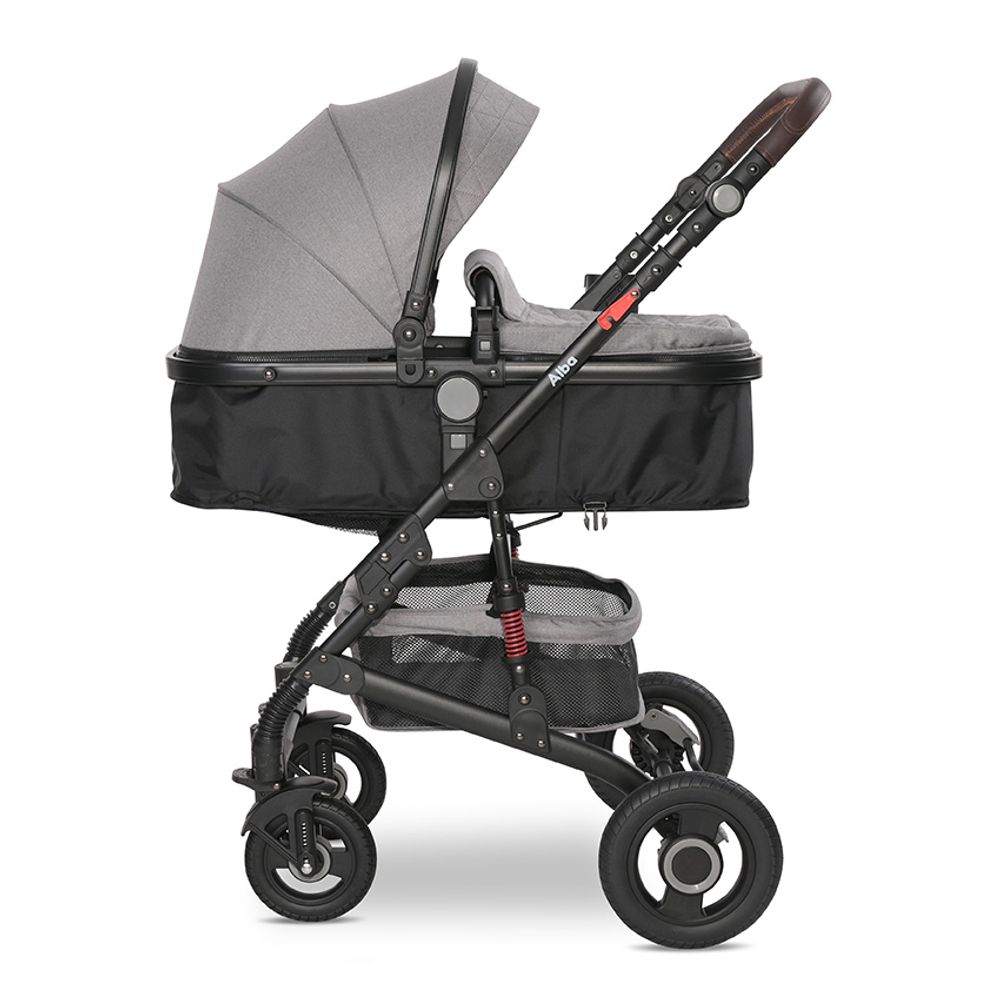 Lorelli Kolica za bebe Alba Premium, Opaline Grey slika 3
