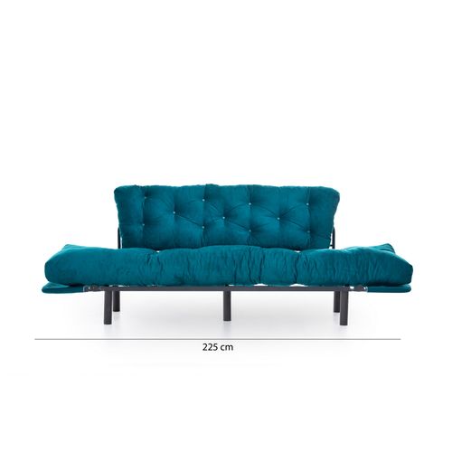 Atelier Del Sofa Trosjed na razvlačenje, Petrol Green, Nitta Triple - Petrol Green slika 15