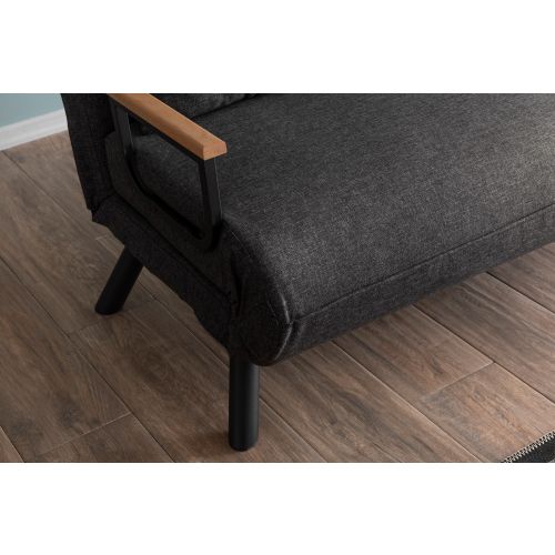 Atelier Del Sofa Dvosjed, Sando 2-Seater - Dark Grey slika 3