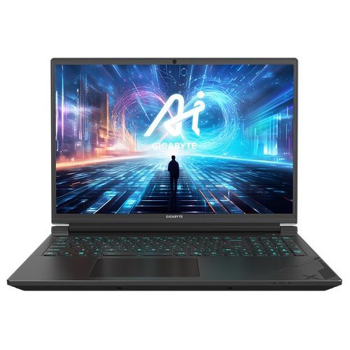 GIGABYTE G6X 9KG 16 inch FHD+ 165Hz i7-13650HX 16GB 1TB SSD GeForce RTX 4060 8GB RGB Backlit gaming laptop slika 1