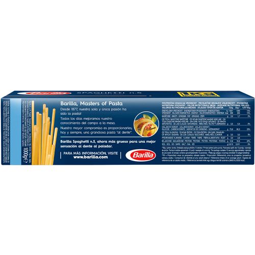 Barilla Spaghetti 5 Imu 1000g slika 2